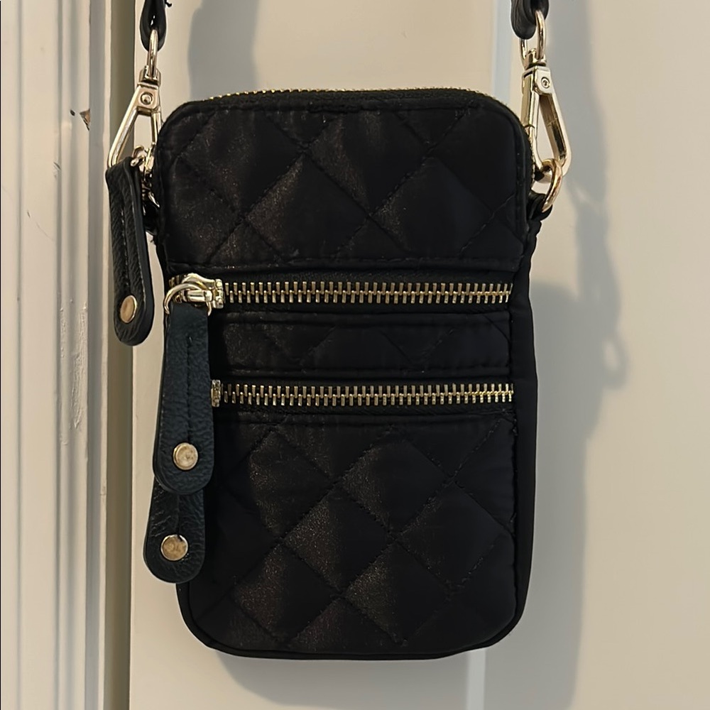 Chico’s Quilted Crossbody Bag with Adjustable Crossbody Strap